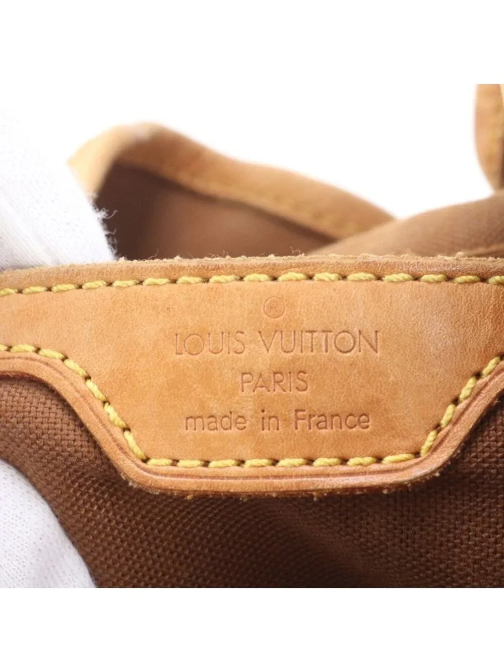 Louis Vuitton Monogram Montsouris GM Leather Backpack Shoulder Bag